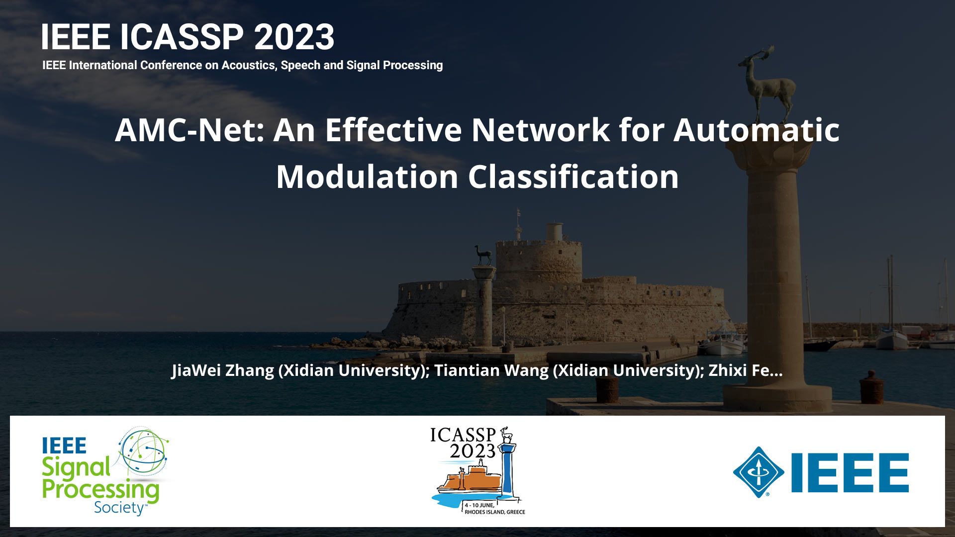 Amc Net An Effective Network For Automatic Modulation Classification Ieee Resource Center