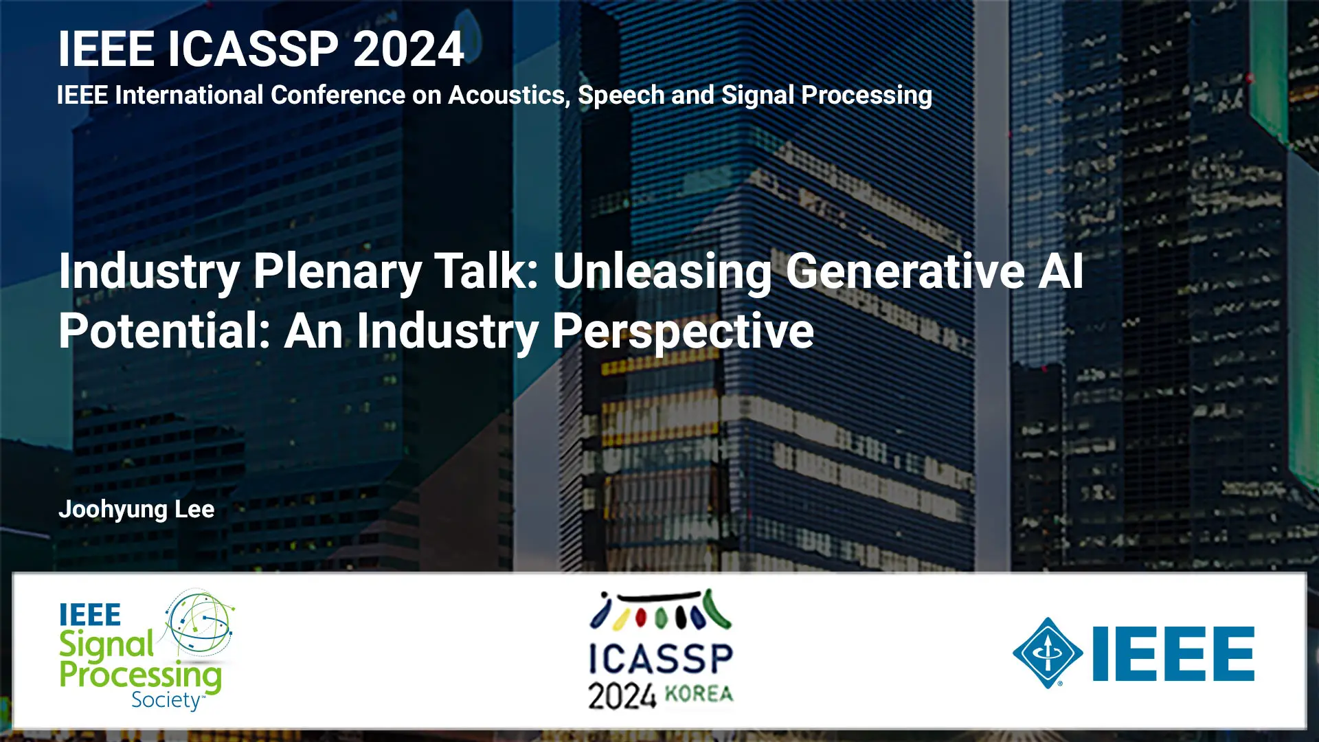 Industry Plenary Talk: Unleasing Generative AI Potential: An Industry Perspective