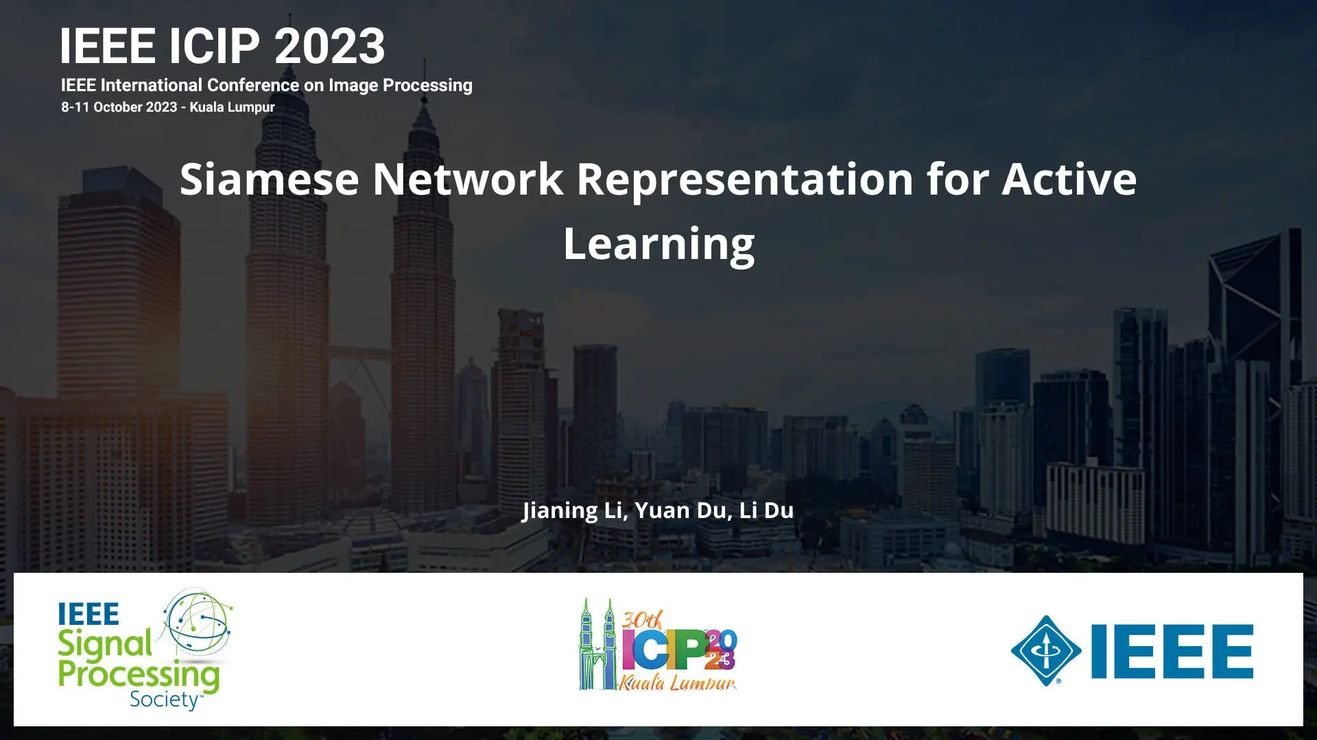 Siamese Network Representation for Active Learning