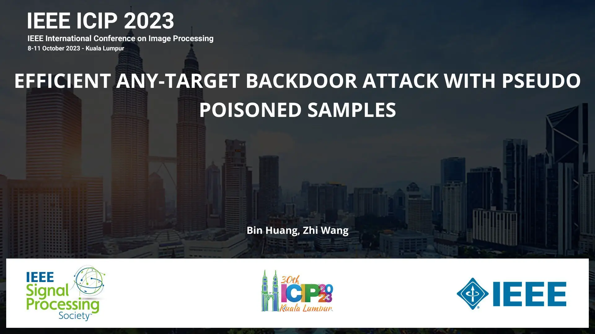 EFFICIENT ANY-TARGET BACKDOOR ATTACK WITH PSEUDO POISONED SAMPLES