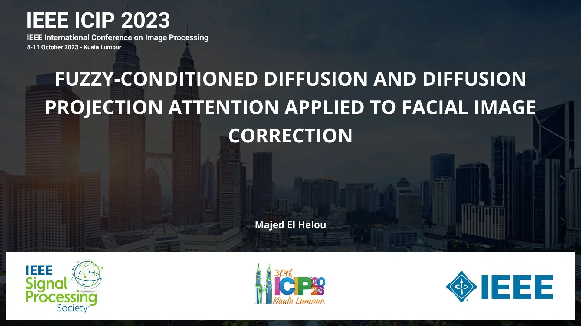 FUZZY-CONDITIONED DIFFUSION AND DIFFUSION PROJECTION ATTENTION APPLIED TO FACIAL IMAGE CORRECTION