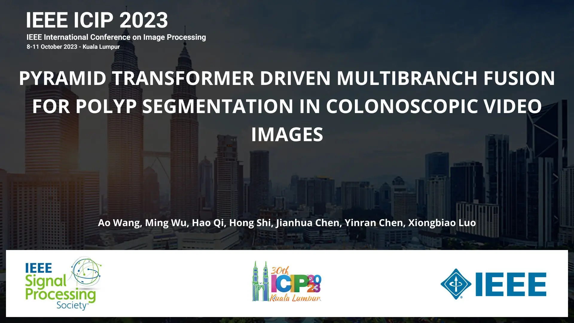 PYRAMID TRANSFORMER DRIVEN MULTIBRANCH FUSION FOR POLYP SEGMENTATION IN COLONOSCOPIC VIDEO IMAGES