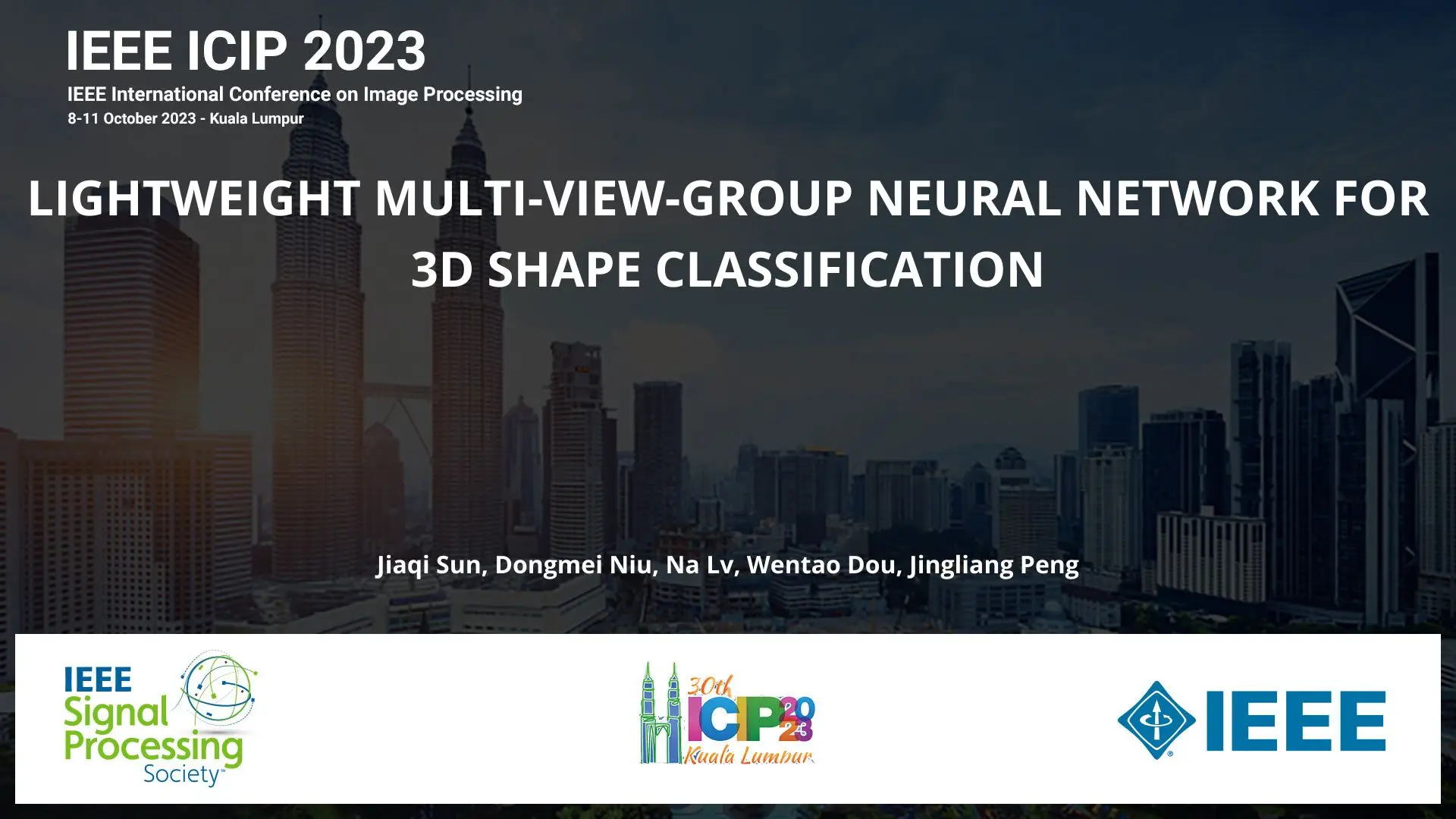 LIGHTWEIGHT MULTI-VIEW-GROUP NEURAL NETWORK FOR 3D SHAPE CLASSIFICATION