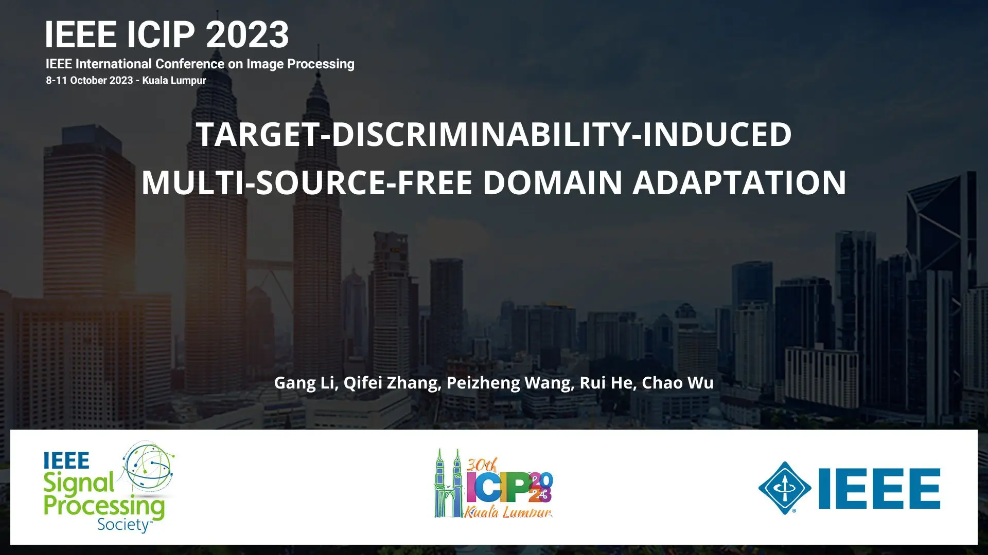 TARGET-DISCRIMINABILITY-INDUCED MULTI-SOURCE-FREE DOMAIN ADAPTATION