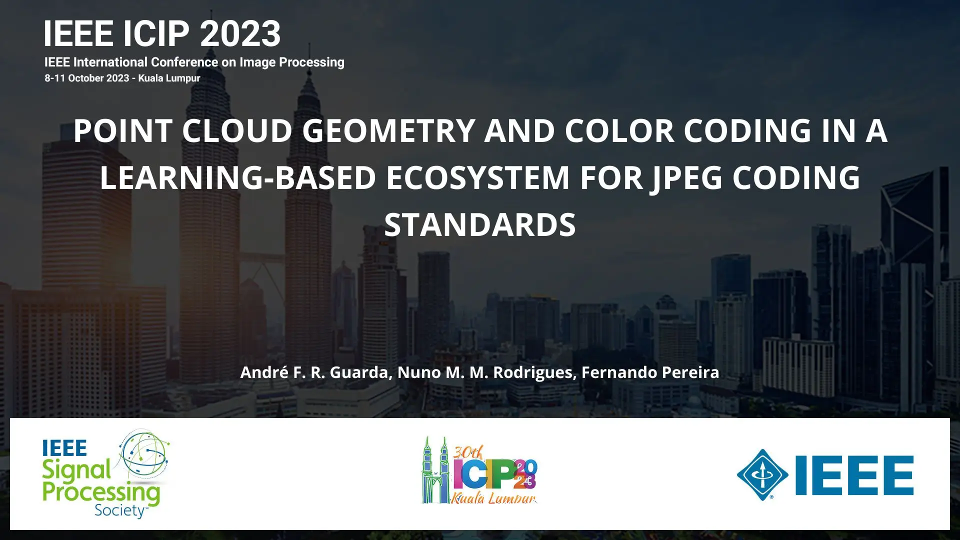 POINT CLOUD GEOMETRY AND COLOR CODING IN A LEARNING-BASED ECOSYSTEM FOR JPEG CODING STANDARDS