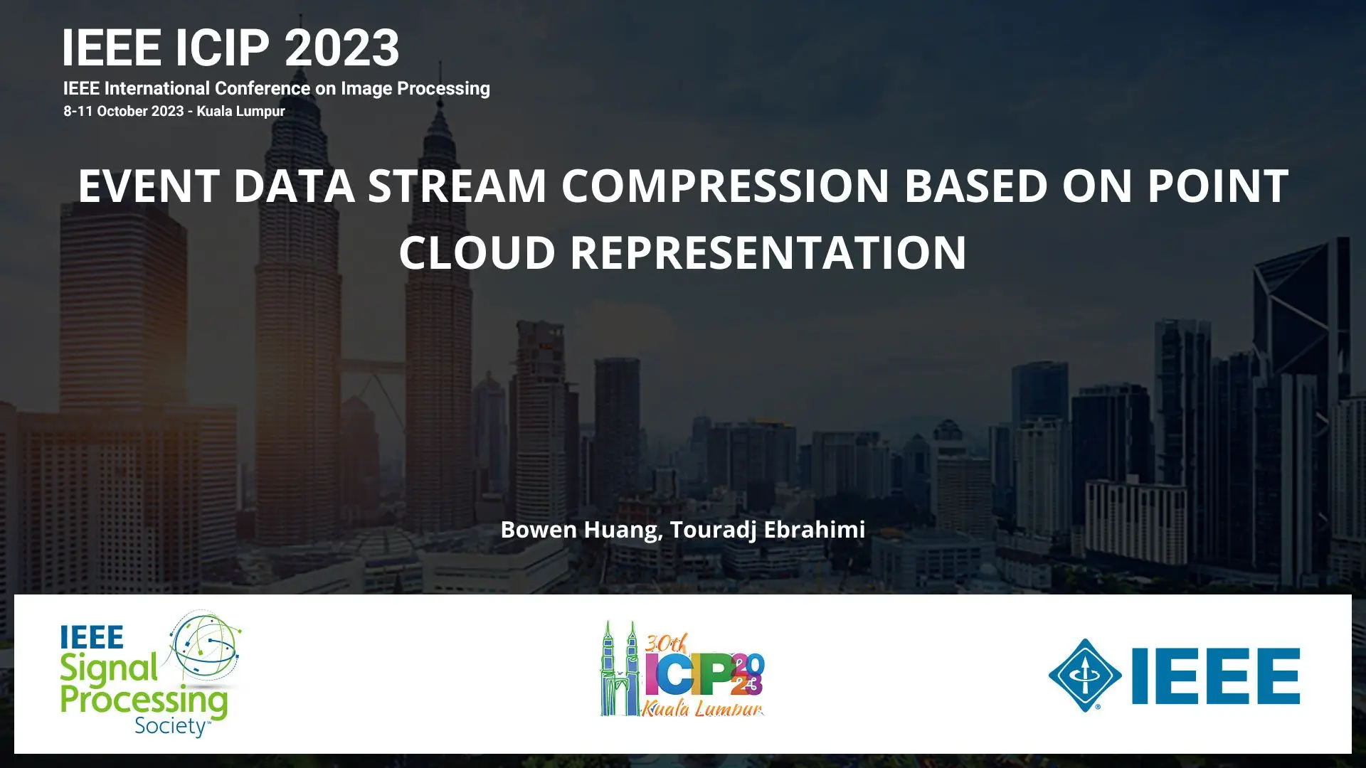 EVENT DATA STREAM COMPRESSION BASED ON POINT CLOUD REPRESENTATION