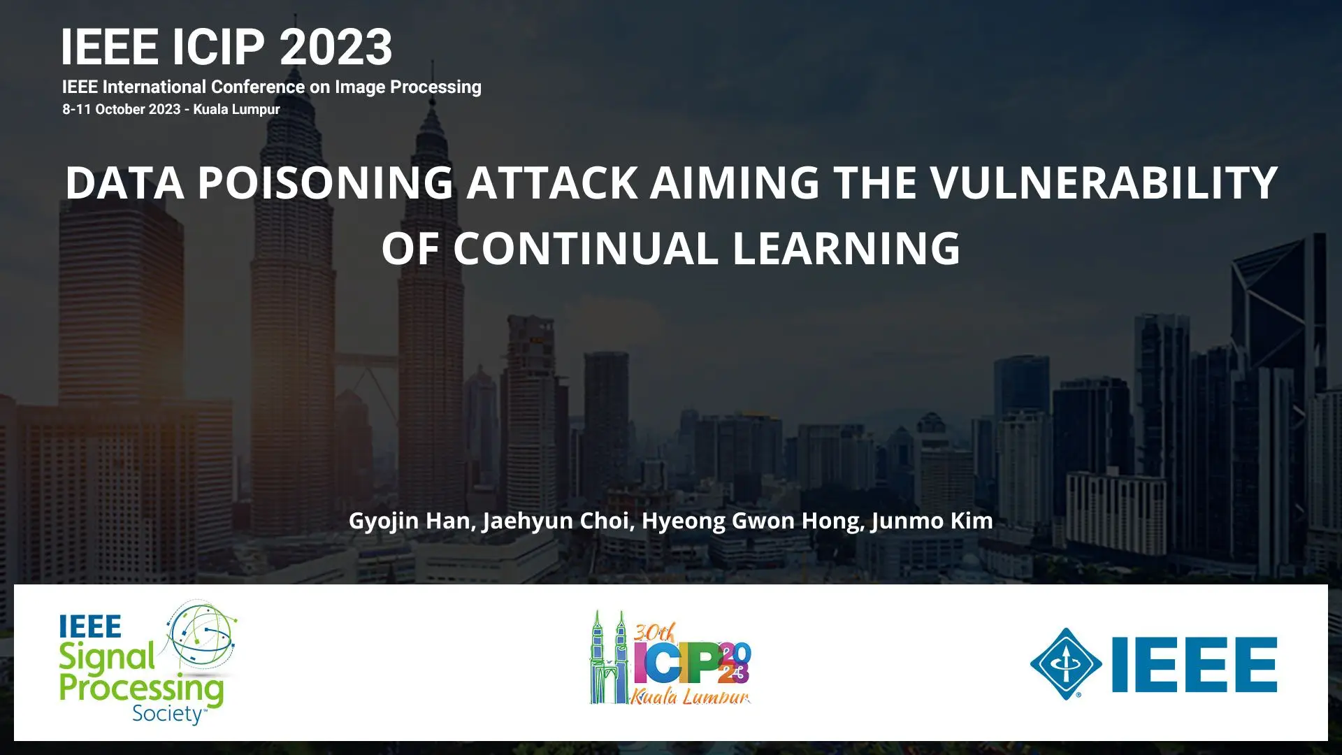 DATA POISONING ATTACK AIMING THE VULNERABILITY OF CONTINUAL LEARNING
