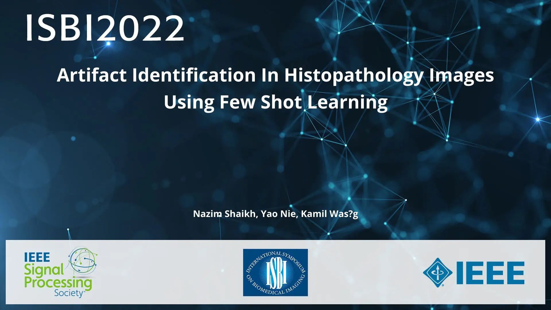 Artifact Identification In Histopathology Images Using Few Shot Learning