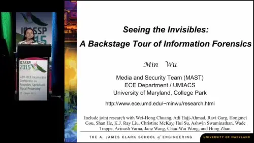 Seeing the Invisibles: A Backstage Tour of Information Forensics