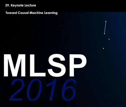 Keynote Lecture: Toward Causal Machine Learning