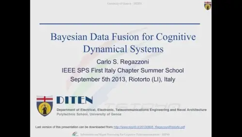 Bayesian Data Fusion for Cognitive Dynamical Systems