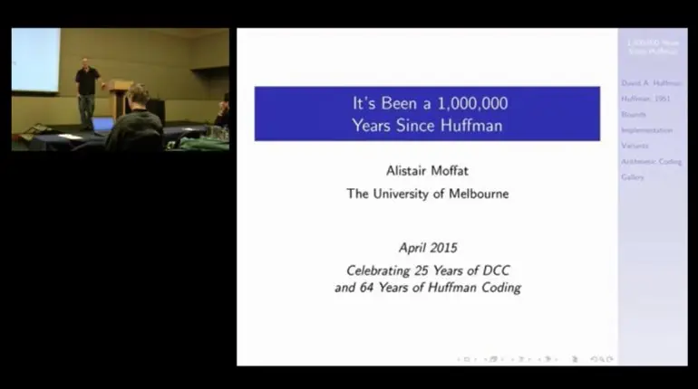 It''s Been A 1,000,000 Years Since Huffman