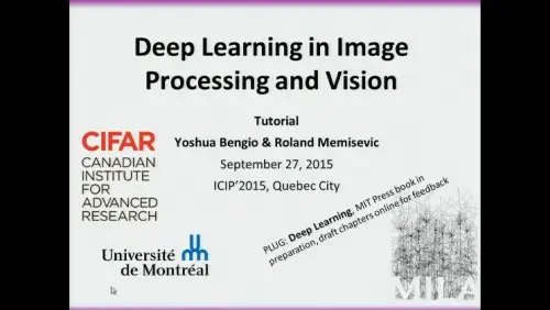 Deep Learning in Image Processing and Vision