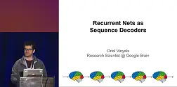 ASRU 2015 Recurrent Nets as Sequence Decoders