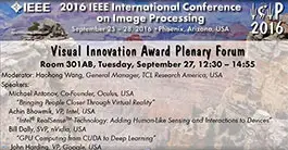 Visual Innovation Award Plenary Forum