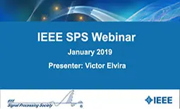 SPS Webinar: Adaptive Importance Sampling: The Past, the Present, and the Future. By Victor Elvira