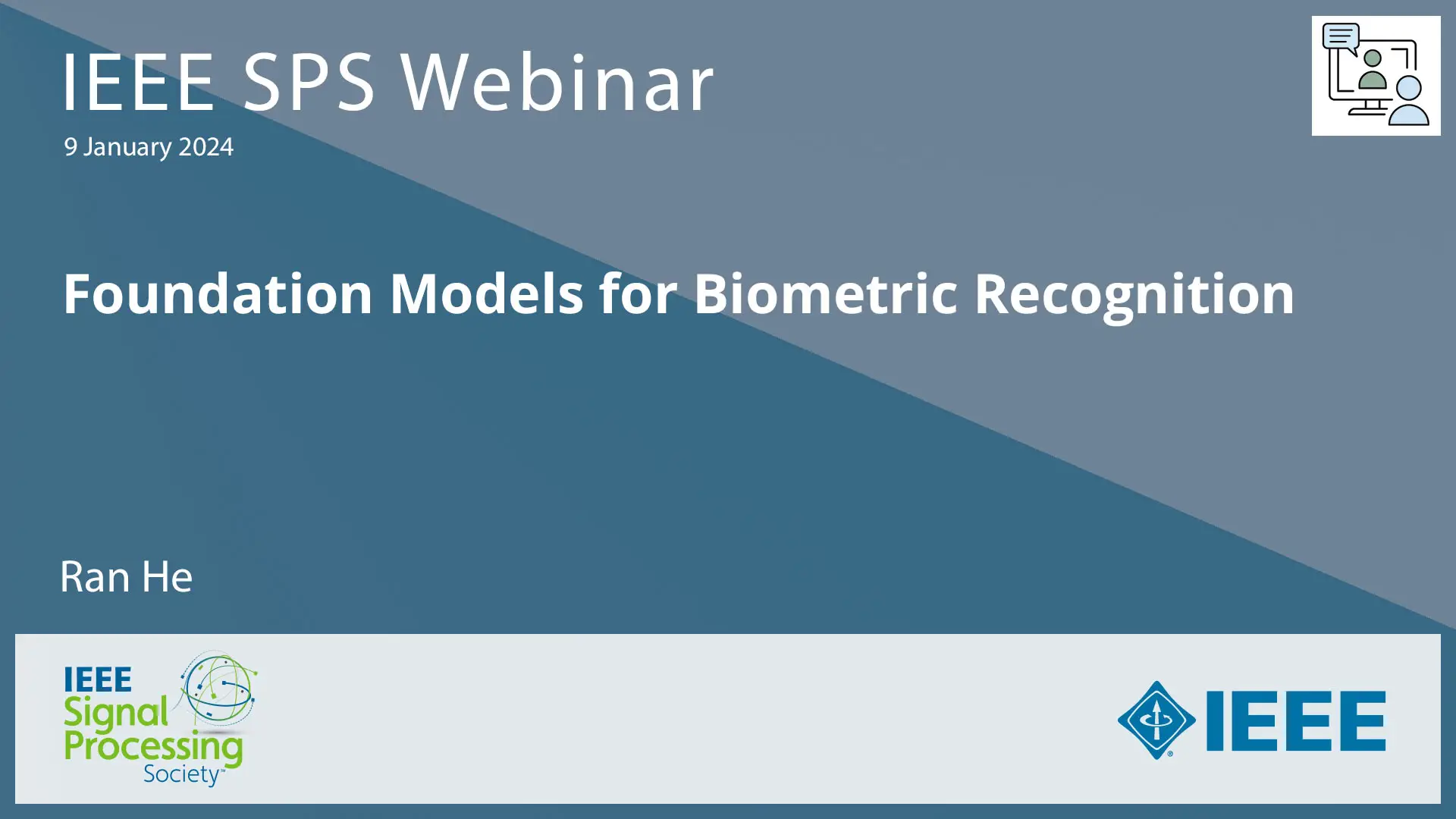 Slides for: Foundation Models for Biometric Recognition