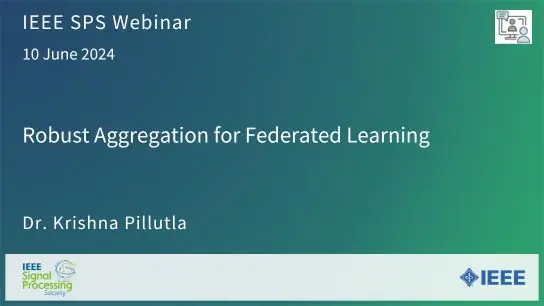 Robust Aggregation for Federated Learning