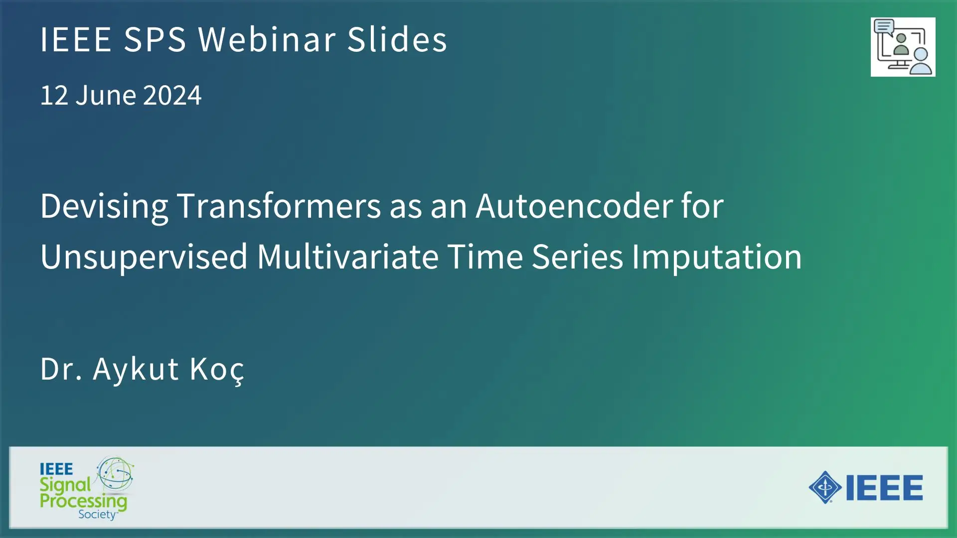 Slides: Devising Transformers as an Autoencoder for  Unsupervised Multivariate Time Series Imputation
