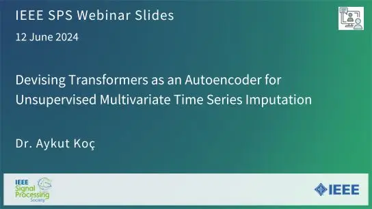 Slides: Devising Transformers as an Autoencoder for  Unsupervised Multivariate Time Series Imputation