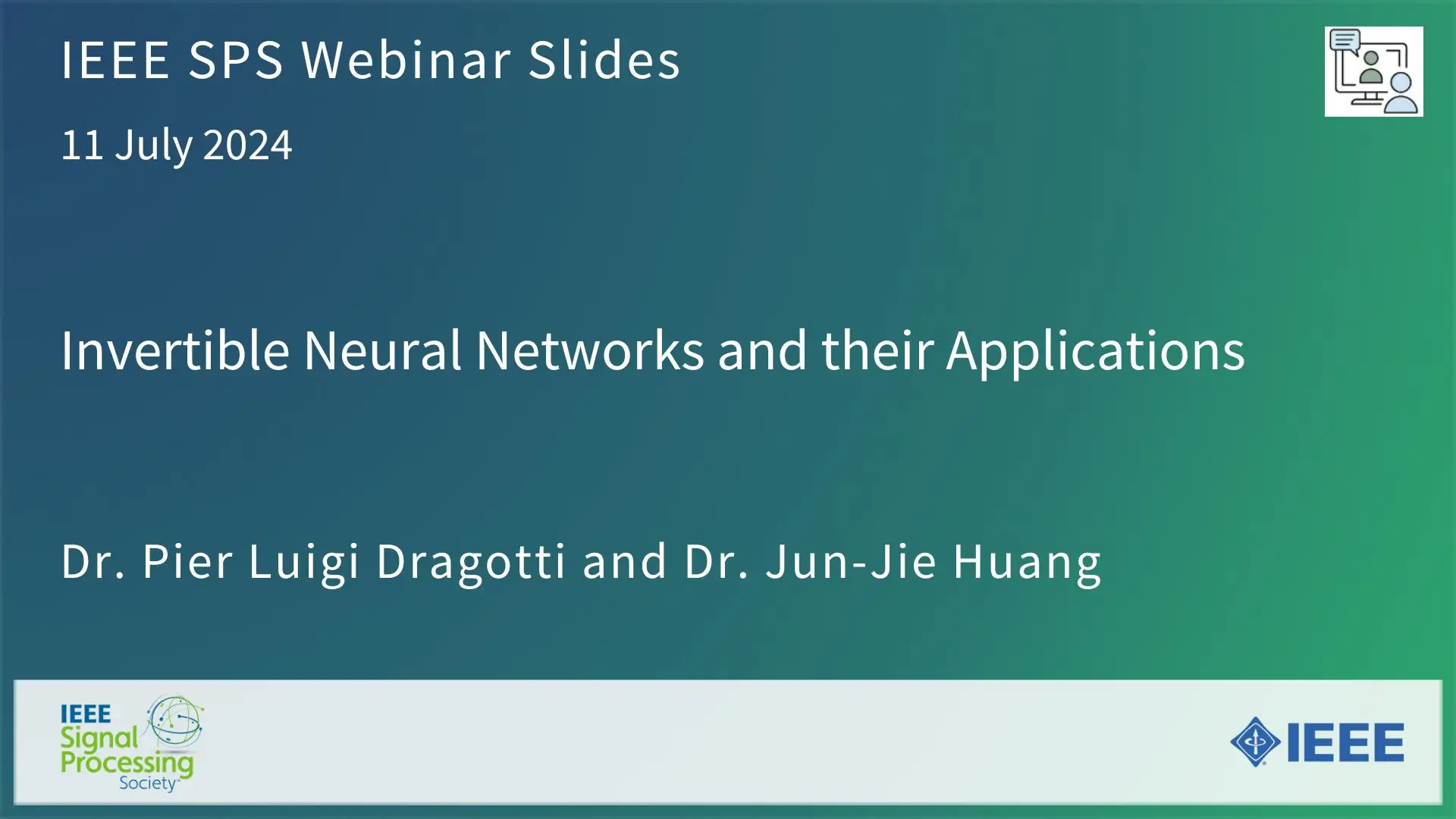 Slides: Invertible Neural Networks and their Applications