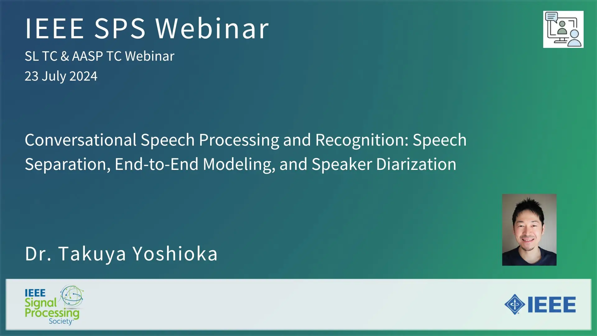 Conversational Speech Processing and Recognition: Speech Separation, End-to-End Modeling, and Speaker Diarization