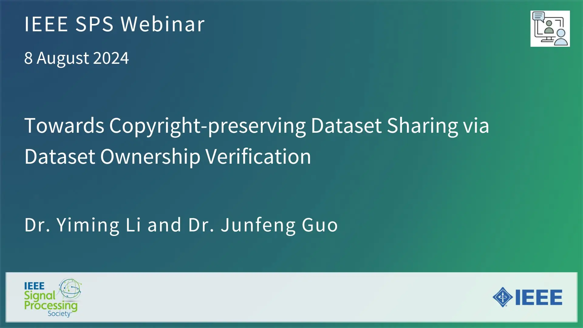 Towards Copyright-preserving Dataset Sharing via Dataset Ownership Verification