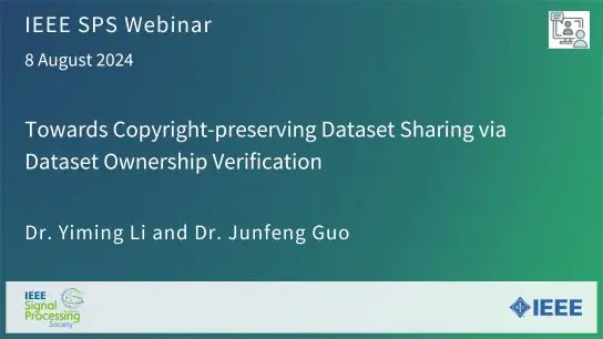 Towards Copyright-preserving Dataset Sharing via Dataset Ownership Verification