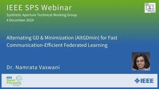 Alternating GD & Minimization (AltGDmin) for Fast Communication-Efficient Federated Learning