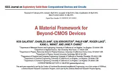 A Material Framework for Beyond-CMOS Devices