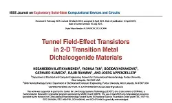 Tunnel Field-Effect Transistors in 2-D Transition Metal Dichalcogenide Materials