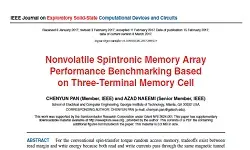 Nonvolatile Spintronic Memory Array Performance Benchmarking Based on Three-Terminal Memory Cell