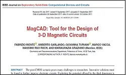 MagCAD: Tool for the Design of 3-D Magnetic Circuits