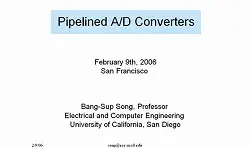 Pipelined AD Converters Video