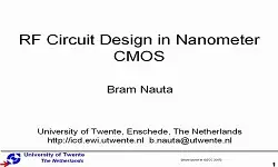 RF Circuit Design in Nanometer CMOS Video