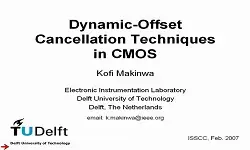 Dynamic-Offset Cancellation Techniques in CMOS Video