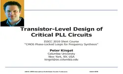 Transistor-Level Design of Critical PLL Circuits Video