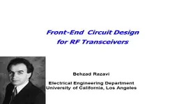 Front End Circuit Design for RF Transceivers Video