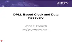 DPLL Based Clock and Data Recovery Video