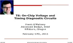 On Chip Voltage and Timing Diagnostic Circuits Video