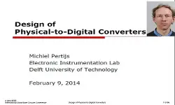 Design of Physical-to-Digital Converters Video