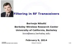 Filtering in RF Transceivers Video