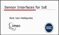 Sensor Interfaces for IoE Video
