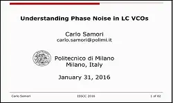 Understanding Phase Noise in LC VCOs Video