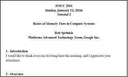 Basics of Memory Tiers in Compute Systems Transcript