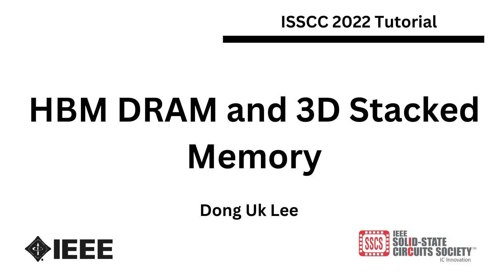 HBM DRAM and 3D Stacked Memory Video