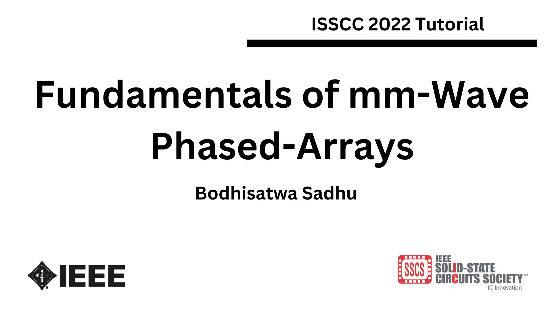 Fundamentals of mm-Wave Phased-Arrays Slides