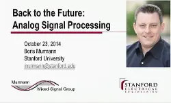 Back to the Future: Analog Signal Processing Video