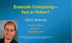 Exascale Computing - fact or fiction Video