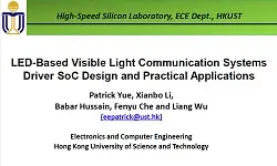 LED-Based Visible Light Communication Systems Driver SoC Design and Practical Applications Slides